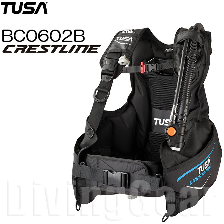 ダイビングの人気メーカー「TUSA」の無駄を省いてシンプルに徹したBCジャケット！ ◆TUSA　BC0602B 　軽量でシンプルだから扱いやすい！国内メーカーの人気BCジャケット！ 　・外側：コーデュラ420Dナイロンxウレタンコーティング 　・内側：420Dナイロンxウレタンコーティング 　・肩部大型ダンプバルブ、背面下部ダンプバルブ 　・中圧ホース付属 　[サイズ目安] 　S：胸囲 70〜85cm / 胴囲 60〜70cm / 最大浮力 80N(8.2kgf) / 重量 2,200g 　M：胸囲 80〜95cm / 胴囲 65〜80cm / 最大浮力 100N(10.2kgf) / 重量 2,300g 　L：胸囲 90〜105cm / 胴囲 75〜90cm / 最大浮力 140N(14.3kgf) / 重量 2,400g 　XL：胸囲 100〜115cm / 胴囲 85〜100cm / 最大浮力 170N(17.3kgf) / 重量 2,400g返品・交換に付きまして ☆お手元に届いた商品は必ずご確認をお願い致します。 　　重器材に付きましてはエアチェックをさせて頂いている為、返品交換依頼はお断りさせて頂きます。 その他の注意事項は下記ページをご覧頂き、必ずご了承の上、ご注文をお願い致します。 お買い物ガイドはコチラ