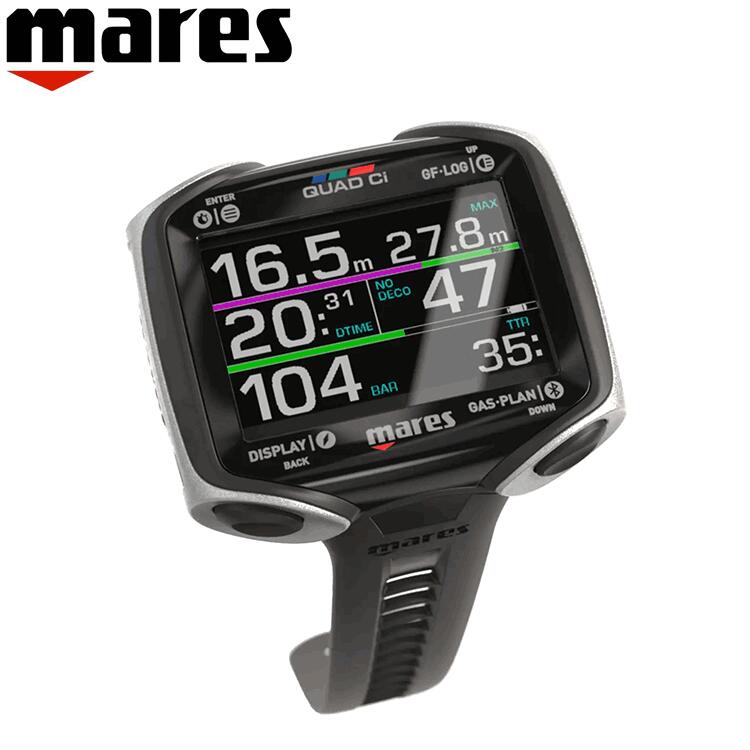 mares(マレス)　クアッド Ci ダイビングコンピューター QUAD Ci ダイブコンピュー...