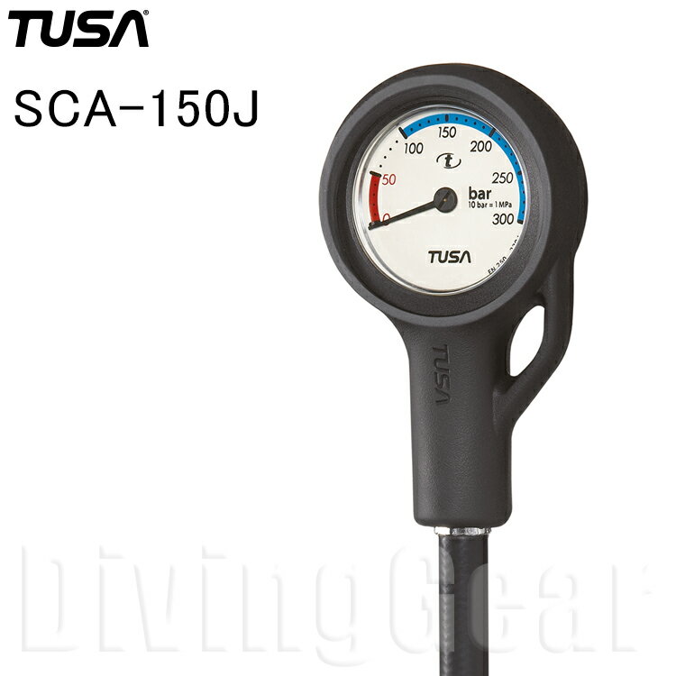 TUSA(ツサ)　SCA-150J 残圧計 シングルゲージ SCA150J ダイビング（※欠品中）