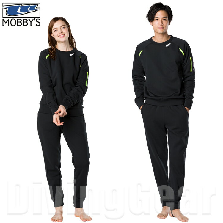 MOBBY'S(モビーズ)　コンフォート エアロ 2 上下セット [AAG-6120 / 6150] COMFORT AERO II TOPS & BOTTOMS ドライスーツ インナーウェア アンダーウエア 防寒 保温 シャツ ロングパンツ