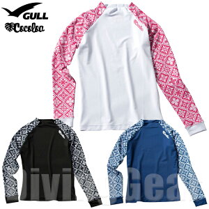 Cocoloa(ココロア)　GW-6416 ココロアラッシュガードロング レディース 長袖 マリンウエア 女性用 RASH GUARD