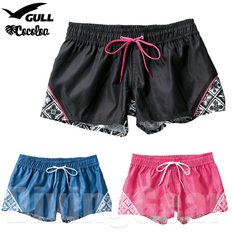 Cocoloa(ココロア)　GW-6419 ココロアボードショーツ レディース 短パン マリンウエア 女性用 ラッシュ パンツRASH Pants