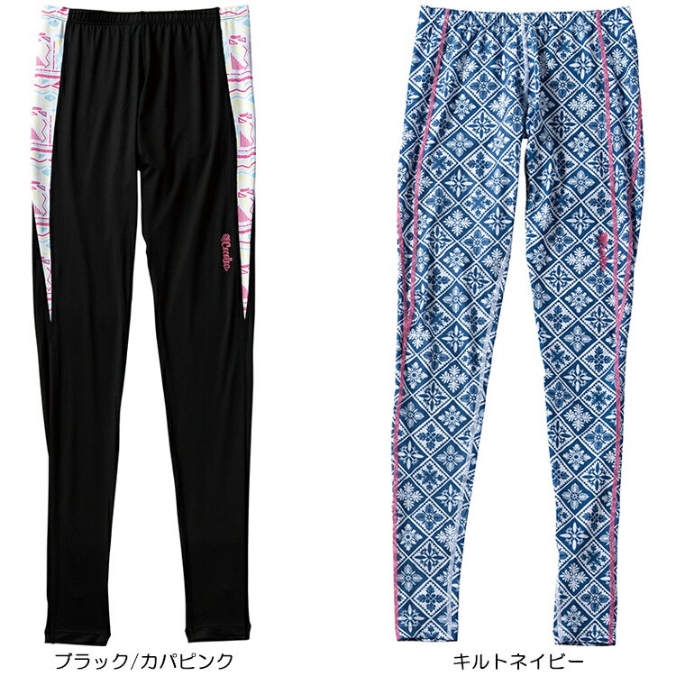 Cocoloa(ココロア)　GW-6420 ココロアスリムビーチトレンカ レディース レギンス マリンウエア 女性用 ラッシュ パンツ RASH Pants