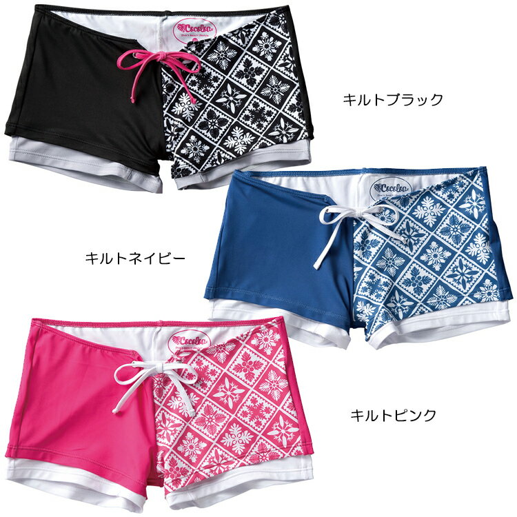 Cocoloa(ココロア)　GW-6422 ココロアホットパンツ レディース 短パン マリンウエア 女性用 ラッシュ パンツRASH Pants 2