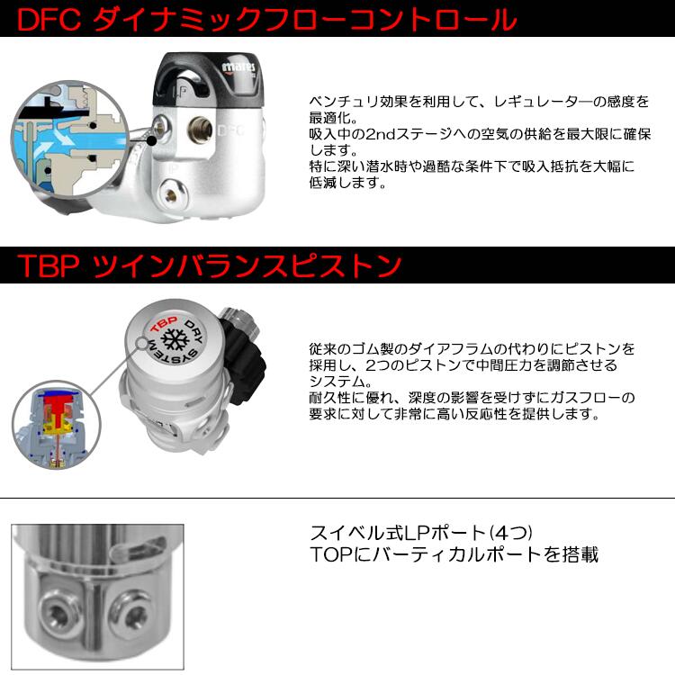 DivingGearの[ mares ] マレス　28XR - HR レギュレーター ダイビング Regulator Diving 重器材｜アングル3
