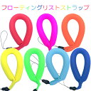 フローティングリストストラップ Floating Wrist Strap ダイビング スノーケリング SUP 海水浴 ハンドストラップ フロート アクセサリー ...