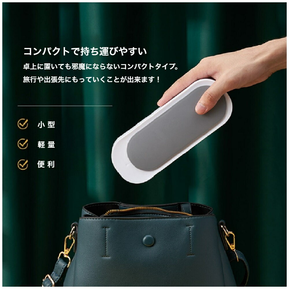 solathree超音波洗浄機定形外郵便眼鏡洗浄機メガネ洗浄機家庭用超音波クリーナーメガネクリーナー小型コンパクト貴金属入れ歯腕時計アクセサリーメイクブラシ軽量ウィルス対策花粉花粉症除菌