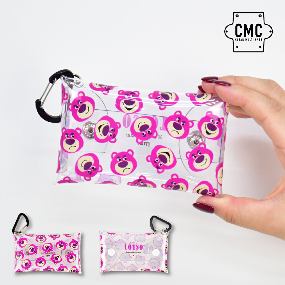 Disney パスケース 定期入れ カードケース 定期 2枚以上 小物入れ クリアマルチケース Sサイズ レディース 女子 女の子 フック付き 透明 クリア PVC メンズ 男子 男の子 大人 高校生 中学生 ブランド キャラクター おしゃれ かわいい 可愛い シンプル 人気
