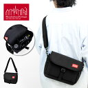 【クーポン利用で10%OFF】マンハッタンポーテージ ショルダーバッグ コーデュラナイロン 軽量 小さめ a5 黒 仕分け シンプル 斜めがけ 大人 レディース...