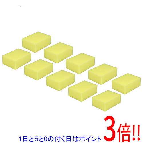 平日午前8時までにご注文・決済完了で提携倉庫より当日出荷いたします。なお、北海道・沖縄・離島の方は出荷まで2日〜7日かかります。予めご了承ください。ご注文・お支払い後は商品の手配を行いますのでのキャンセルはお受けできません。 代金引換のご注文はお受けできません。お得な大容量タイプです。タイル貼り作業、糊・パテ・モルタルのふき取り作業。ソフトスポンジのお得な10個入りセットです。傷つけにくいソフトタイプです。工具や道具洗い、洗車などにも最適です。●サイズ：120×165×60mm。●タイプ：ソフト。●10個入。●ポリウレタンフォーム。キズが心配な場合は目立たない部分で試してから使用して下さい。洗剤は中性の洗剤を使用して下さい。塩素系・酸素系の漂白剤や、カビ除去剤・酸・アルカリ性・d-リネンを含む洗剤を使用すると、本品が劣化しますので使用しないで下さい。火のそばや高温になる場所に置かないで下さい。使用後は水で洗って汚れを落とし、よく乾かしてから袋に入れて下さい(濡れたままや、汚れたまま保管するとカビが発生する場合があります)。本来の用途以外に使用しないで下さい。廃棄時は各自治体の定める方法に従って処理して下さい。※返品についてはこちらをご覧ください。　