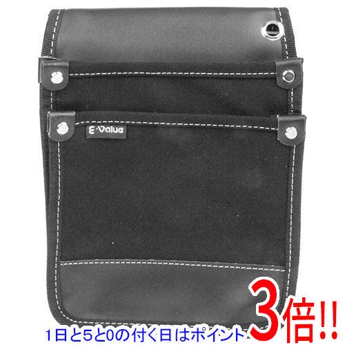 乐天商城 - 【1日と5.0のつく日、18日はポイント3倍！】E-Value 帆布製電工腰袋 EHN-D BK ブラック