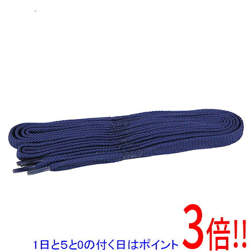 平日午前8時までにご注文・決済完了で提携倉庫より当日出荷いたします。なお、北海道・沖縄・離島の方は出荷まで2日〜7日かかります。予めご了承ください。ご注文・お支払い後は商品の手配を行いますのでのキャンセルはお受けできません。 代金引換のご注文はお受けできません。特殊技術により開発された、滑り止め効果の優れた糸で作り上げた靴ひもです。作業靴・安全靴・一般シューズ用靴ヒモ。繊維1本1本が滑り止め効果のある性質を持っています。ひもの結び目をガッチリグリップするので、ほどけにくいです。●長さ：130mm。●カラー：ネイビー。●ポリエステルナイロン。※返品についてはこちらをご覧ください。　