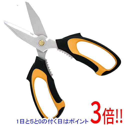 平日午前8時までにご注文・決済完了で提携倉庫より当日出荷いたします。なお、北海道・沖縄・離島の方は出荷まで2日〜7日かかります。予めご了承ください。ご注文・お支払い後は商品の手配を行いますのでのキャンセルはお受けできません。 代金引換のご注文はお受けできません。ご家庭でかさばる廃品を小さく楽にカットできます。カーペット・電気コード・布・ブリキ・CD−R・カード類などの廃棄の切断作業。ギザ刃・のこ刃・開梱刃・針金切の4種の刃で強力にカットします。サビにくいステンレス刃です。持ち易くすべりにくいソフト樹脂製グリップです。収納・携帯に便利な保護キャップ付きです。便利なキャップ外し機能付きです。●切断目安：(アルミ板)0.8mmまで。●切断目安：(トタン板・ブリキ板)0.4mmまで。●切断目安：(プラ板)1.2mmまで。●切断目安：(ゴム板)5.0mmまで。●切断目安：(アルミ線)2.5mmまで。●切断目安：(水道ホース)22mmまで。●板厚3mm幅広厚刃。●刃部硬度：HRC52〜54。●刃：ステンレス鋼(420J2)。●ハンドル：PP・TPR。●キャップ：PP。表示用途以外の使用はしないで下さい。※返品についてはこちらをご覧ください。　