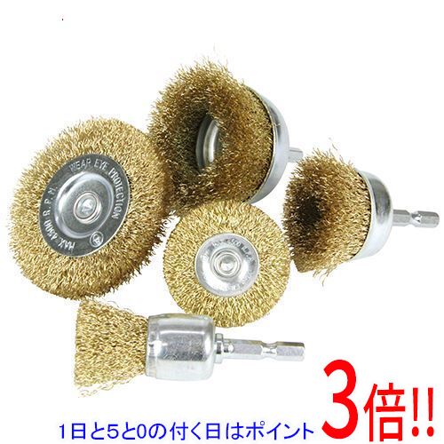 Rakuten - E-Value 六角軸ワイヤーブラシセット 5PCS