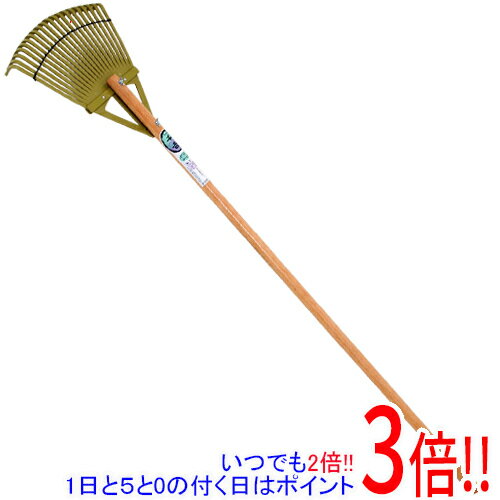 平日午前8時までにご注文・決済完了で提携倉庫より当日出荷いたします。なお、北海道・沖縄・離島の方は出荷まで2日〜7日かかります。予めご了承ください。ご注文・お支払い後は商品の手配を行いますのでのキャンセルはお受けできません。 代金引換のご注文はお受けできません。お庭まわりの掃除に最適です。庭周りの清掃作業用。掃除用です。ポリエチレン製なので軽くて使いやすいです。●サイズ：幅255×高さ1190×奥行60mm。●爪部：ポリプロピレン。●柄部：木。本来の用途以外には使用しないで下さい。使用前には本体あるいは部品にがたつき・緩みが無いことを確認してください。使用の際には保護めがね・手袋などを着用してください。使用後は汚れを取り、子供の手の届かない安全な場所に保管してください。※返品についてはこちらをご覧ください。　