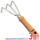 【いつでも2倍!5.0のつく日、18日は3倍!】E-Value 木柄三本クマデ EGT-9