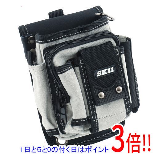 【1日と5.0のつく日、18日はポイント3倍！】SK11 マルチポケット ジッパー付き SMP-3