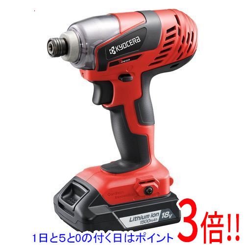 【いつでも2倍！5．0のつく日は3倍！1日も18日も3倍！】 在庫品 京セラ(リョービ) 充電式インパクトドライバー BID-1805 657852A