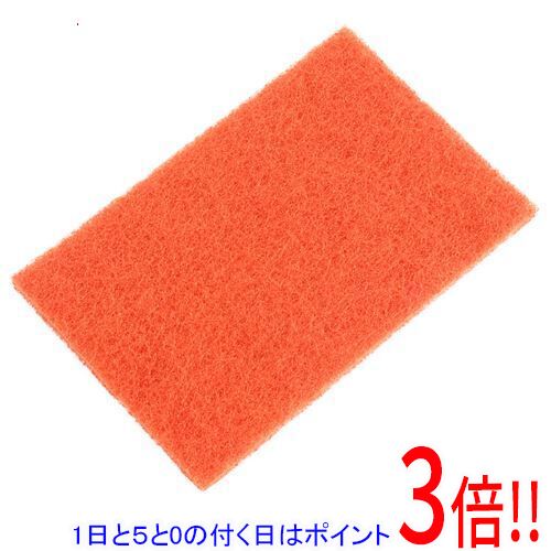 平日午前8時までにご注文・決済完了で提携倉庫より当日出荷いたします。なお、北海道・沖縄・離島の方は出荷まで2日〜7日かかります。予めご了承ください。ご注文・お支払い後は商品の手配を行いますのでのキャンセルはお受けできません。 代金引換のご注文はお受けできません。オープン構造のナイロン不織布使用で、目詰まりしにくく、安定した研磨が可能です。金属部品のクリーニング、シンクの汚れ取り、自動車バンパーの足付け。柔軟性と弾力性があり、曲面にもなじみやすく、均一な研磨が可能です。水や油にも強く、工業用洗剤などとの併用もでき、より効率よく作業が可能です。太いナイロン繊維の不織布内部まで砥粒が含浸されているので、一定の研磨力が持続します。●サイズ：150X230mm。●極細目。●粒度：1000。●カラー：橙。ご使用前にはさしつかえない部分でお試し下さい。光沢のあるもの、また傷がつくと困る場所には絶対に使用しないでください。エアー工具、電動工具などへ取り付けてのご使用はしないでください。※返品についてはこちらをご覧ください。　