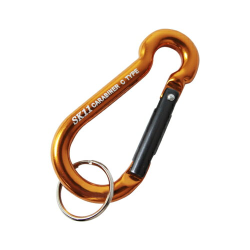 乐天商城 - 【1日と5.0のつく日、18日はポイント3倍！】SK11 アルミカラビナ C SAC-770Cゴールド