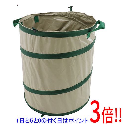 平日午前8時までにご注文・決済完了で提携倉庫より当日出荷いたします。なお、北海道・沖縄・離島の方は出荷まで2日〜7日かかります。予めご了承ください。ご注文・お支払い後は商品の手配を行いますのでのキャンセルはお受けできません。 代金引換のご注文はお受けできません。自立可能で収納もコンパクト、園芸道具の持ち運びや道具入れに便利です。万能バケツ。園芸作業全般用です。たためばコンパクトに収納できます。スプリング内蔵で自立します。庭掃除時のゴミ箱として最適です。土・肥料などの混合などにも使用できます。●容量：45L。●サイズ：400×400×470mm。●撥水加工で丸洗い可能。●PVC。本来の用途以外には使用しないで下さい。使用前には本体あるいは部品にがたつき・緩みが無いことを確認してください。使用後は汚れを取り、子供の手の届かない安全な場所に保管してください。※返品についてはこちらをご覧ください。　