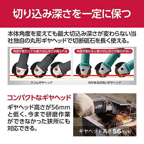 [受発注]京セラ(リョービ) 充電式ディスクグラインダー DG3600 本体のみ 629806B