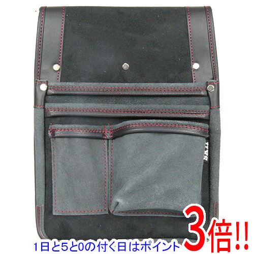 乐天商城 - 【1日と5.0のつく日、18日はポイント3倍！】SK11 マチ付革製釘袋BL SMK-1M