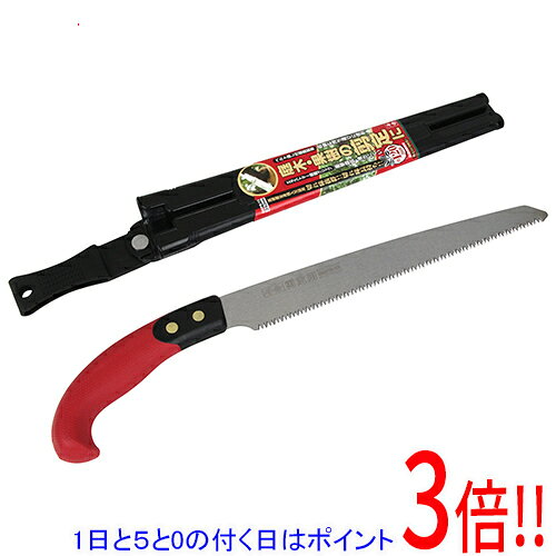 平日午前8時までにご注文・決済完了で提携倉庫より当日出荷いたします。なお、北海道・沖縄・離島の方は出荷まで2日〜7日かかります。予めご了承ください。ご注文・お支払い後は商品の手配を行いますのでのキャンセルはお受けできません。 代金引換のご注文はお受けできません。便利な樹脂グリップ&鞘付きです。庭木の剪定、整枝作業用。高硬度全身焼入刃採用により、切れ味が抜群で長持ちします。収納・持ち運びに便利なベルト通し付樹脂製鞘を採用しています。衝撃を吸収し、滑りにくいエラストマー樹脂グリップを採用しています。●最適切断目安：約120mm。●剪定目(10枚目)。●刃部：刃物鋼。●ハンドル部：樹脂。●ハンドル部：樹脂。※返品についてはこちらをご覧ください。　