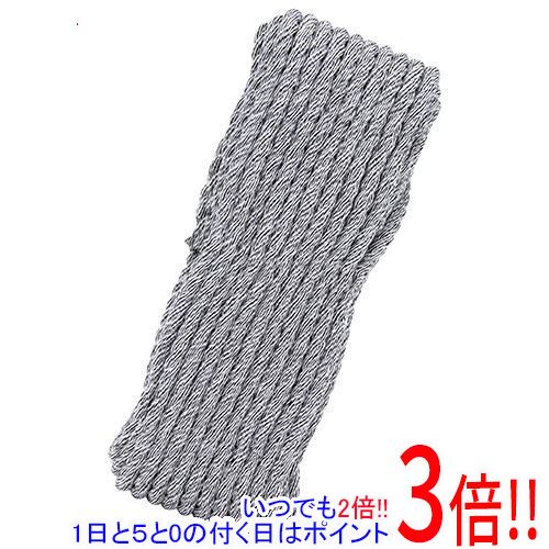 【いつでも2倍！5．0のつく日は3倍！1日も18日も3倍！】SK11 カラートラックロープ混撚 黒 SKCR-BRK920