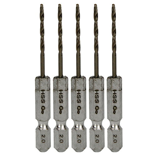 Rakuten - SK11 六角軸Coステンドリル 微短 2.0mm 5pcs