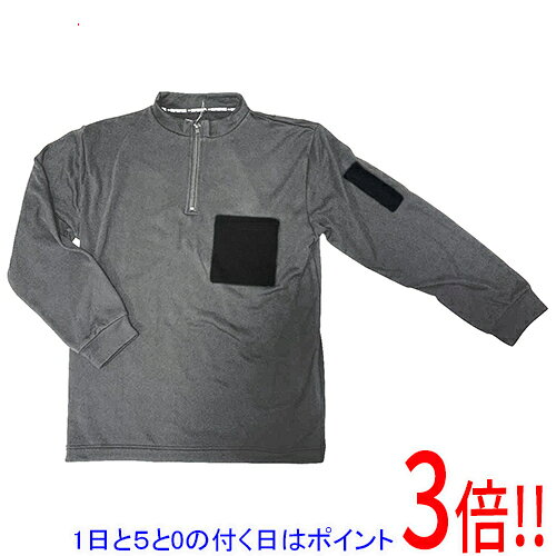 平日午前8時までにご注文・決済完了で提携倉庫より当日出荷いたします。なお、北海道・沖縄・離島の方は出荷まで2日〜7日かかります。予めご了承ください。ご注文・お支払い後は商品の手配を行いますのでのキャンセルはお受けできません。 代金引換のご注文はお受けできません。ハーフジップで好みに合わせて調節できます。寒冷時の屋内・屋外作業などでの防寒対策。裏フリースで肌触りよく一枚あれば十分に暖かく感じられるように、蓄熱加工を施してあります。防寒インナーの上から着用できる大き目なサイズです。左ペン差しポケットと左ポケット、また背中に反射プリントロゴ付です。●カラー：チャコールグレー。●サイズ：LL。●サイズ：詳細胸囲104〜112、胴囲94〜104。●サイズ：詳細身長175〜185mm。●本体：ポリエステル100%。●ポケット：ナイロン100%。タンブラー乾燥は避けてください。長時間濡れたままの放置は避けてください。着用中に摩擦等により色移りすることがあります。同系色のモノと洗濯してください。つけ置きせず、洗濯後は形を整えて干してください。この製品には、デリケートな生地を使用しておりますので、摩擦・突起物には気をつけて、ひっかき傷や穴を作らないよう、ご注意ください。※返品についてはこちらをご覧ください。　