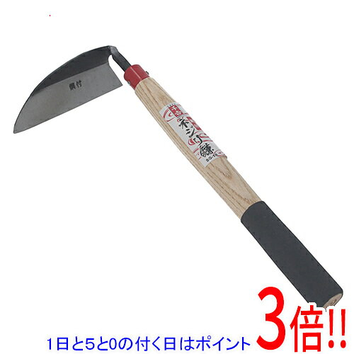 メーカー受発注によりご注文後のキャンセルはお受けできません。切れ味が持続する鋼付タイプの除草具シリーズです。除草作業。鋼付仕様で、鋭い切れ味が持続します。刃研ぎも楽に行えます。作業時に滑りにくいグリップ付です。●鋼付。●板厚：2.0mm。●刃幅：約125mm。●グリップ付。●刃部：SK5。●柄：椿。※返品についてはこちらをご覧ください。　