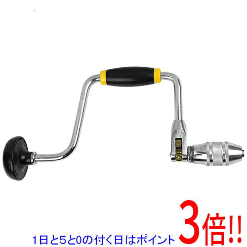 平日午前8時までにご注文・決済完了で提携倉庫より当日出荷いたします。なお、北海道・沖縄・離島の方は出荷まで2日〜7日かかります。予めご了承ください。ご注文・お支払い後は商品の手配を行いますのでのキャンセルはお受けできません。 代金引換のご注文はお受けできません。電源が無くてもドリルで穴あけが出来ます。ベニヤなど、木材薄板の穴あけ。簡単に穴あけ作業ができます。ラチェット機構付でコーナーや狭い場所での作業も手軽にできます。穴あけ・抜き取りで回転方向を固定できます。●六角軸：最大10mmまで。●2本爪チャック。●ハンドル：樹脂製。一点に固定しにくいため、細かい作業・金工などには適していません。木工ドリル(ギムネ)以外は使用できません。軸径10mmの場合チャックの奥まで差し込むと、固定しにくい場合があります(少しずつ手前に戻しながら、しっかりと固定できる位置を探して下さい)。※返品についてはこちらをご覧ください。　