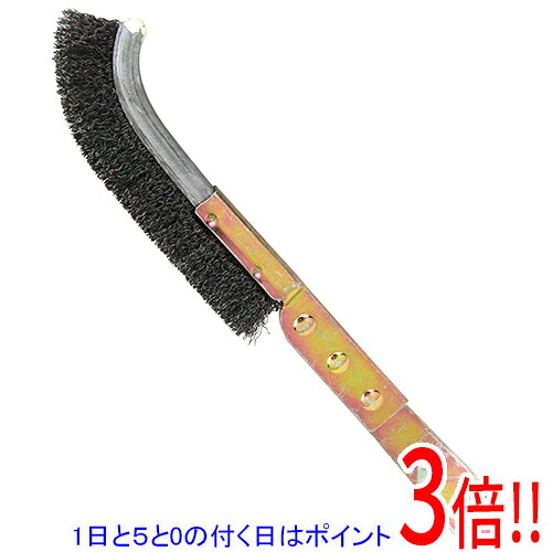 平日午前8時までにご注文・決済完了で提携倉庫より当日出荷いたします。なお、北海道・沖縄・離島の方は出荷まで2日〜7日かかります。予めご了承ください。ご注文・お支払い後は商品の手配を行いますのでのキャンセルはお受けできません。 代金引換のご注文はお受けできません。握りやすく、力を入れた作業が出来る、グリップ付のハンドブラシの交換用部品です。サビ落としや塗膜ハガシ作業。グリップ付ハンドブラシ、SHBシリーズの専用交換ブラシです。ブラシ先端部分に樹脂でコーティングを施し、対象物を傷つけにくい仕様にしています。毛量の多いブラシを使用し、作業効率をアップさせます。●ブラシ部：95mm。●線径：直径0.2mm。●ブラシ部：ワイヤー。※返品についてはこちらをご覧ください。　