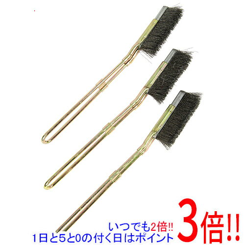 平日午前8時までにご注文・決済完了で提携倉庫より当日出荷いたします。なお、北海道・沖縄・離島の方は出荷まで2日〜7日かかります。予めご了承ください。ご注文・お支払い後は商品の手配を行いますのでのキャンセルはお受けできません。 代金引換のご注文はお受けできません。お得な3本組です。サビ落とし・ペンキはがし。機械のメンテナンスなどにご使用ください。●3本組。●鋼線。●ハンドル：鉄。●線材：鋼。パッケージ裏面の使用上の注意に従い正しくご使用ください。※返品についてはこちらをご覧ください。　