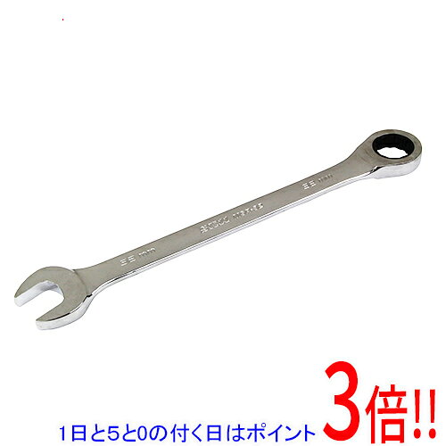 平日午前8時までにご注文・決済完了で提携倉庫より当日出荷いたします。なお、北海道・沖縄・離島の方は出荷まで2日〜7日かかります。予めご了承ください。ご注文・お支払い後は商品の手配を行いますのでのキャンセルはお受けできません。 代金引換のご注文はお受けできません。細やかな動きで、より狭い場所での作業が可能です。六角ボルト・ナットの締付け、緩め作業。レンチの振り幅の制限されたより狭い場所でも作業性抜群です。本締めが可能です。●サイズ：32mm。●ギア数：72山(送り角度5度)。●クロームメッキ鏡面仕上。●使用トルクラチェット：885N・m以下、スパナ：650N・m以下。●クロームバナジウム鋼。使用トルクの範囲内でご使用ください(オーバートルクで使用されると破断する恐れがあります)。ボルト、ナットのサイズに合ったものを使用し斜掛けや浅掛けはおやめ下さい。ハンマー等で叩いて衝撃を与えないで下さい。※返品についてはこちらをご覧ください。　