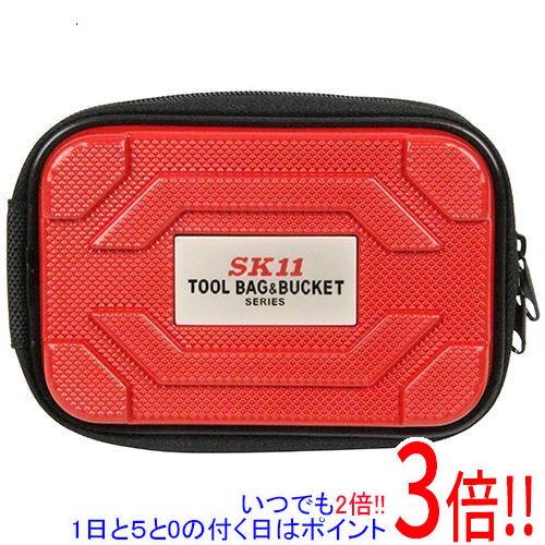 乐天商城 - 【1日と5.0のつく日、18日はポイント3倍！】SK11 ABSツールポーチ レッド STP-ABS RD