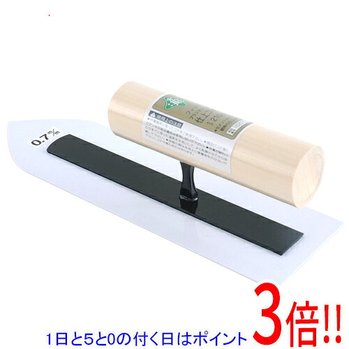 平日午前8時までにご注文・決済完了で提携倉庫より当日出荷いたします。なお、北海道・沖縄・離島の方は出荷まで2日〜7日かかります。予めご了承ください。ご注文・お支払い後は商品の手配を行いますのでのキャンセルはお受けできません。 代金引換のご注文はお受けできません。セメント、繊維壁などにも最適なプラスチック鏝です。セメントのセンイ壁等の仕上塗用。サビにくいプラスチック製の鏝です。●サイズ：210mm。●板厚：0.7mm。※返品についてはこちらをご覧ください。　