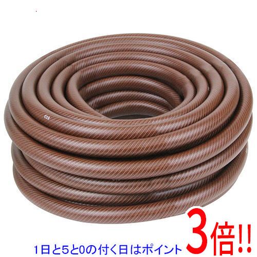 平日午前8時までにご注文・決済完了で提携倉庫より当日出荷いたします。なお、北海道・沖縄・離島の方は出荷まで2日〜7日かかります。予めご了承ください。ご注文・お支払い後は商品の手配を行いますのでのキャンセルはお受けできません。 代金引換のご注文はお受けできません。お庭の景観を損なわない、おしゃれカラーです。水まき・掃除・洗車など多用途対応の散水ホース。べたつきにくい特殊加工で、サラッと快適に作業できます。安心・安全の日本製です。光を透しにくく藻の発生を防ぎ、ホースの詰りを解消します。耐圧糸入りなのでストップ付ノズルにも装着・使用可能です。季節を問わず柔軟性に富み、耐候性・耐久性に優れた耐圧散水ホースです。●色：ブラウン。●ホース内径：15mm。●ホース外径：20mm。●ホース長さ：20m。●PVC。●ポリエステル糸。※返品についてはこちらをご覧ください。　