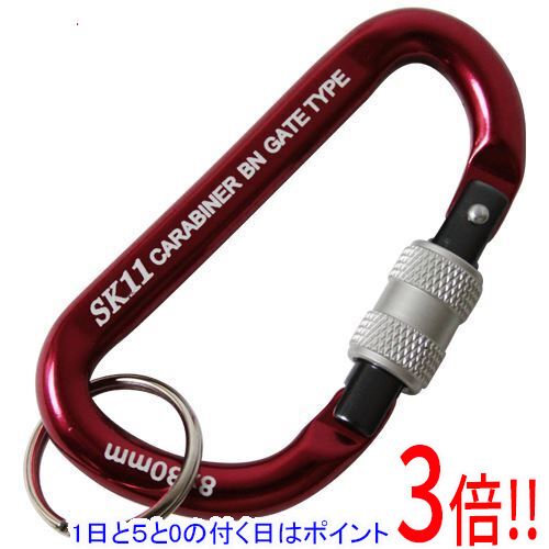乐天商城 - 【1日と5.0のつく日、18日はポイント3倍！】SK11 ロックカラビナ BN SAC-880BNレッド