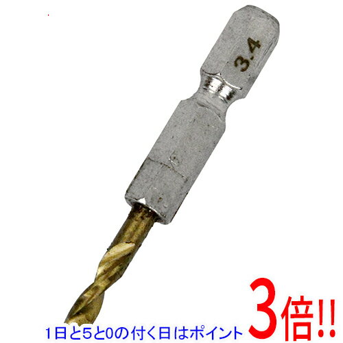 Rakuten - SK11 六角軸Tin鉄ドリル 極短 3.4MM