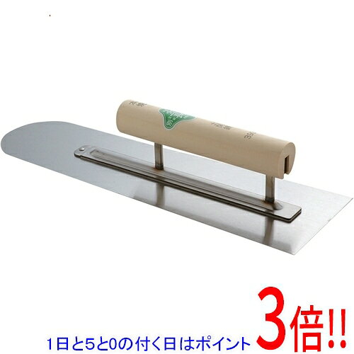 平日午前8時までにご注文・決済完了で提携倉庫より当日出荷いたします。なお、北海道・沖縄・離島の方は出荷まで2日〜7日かかります。予めご了承ください。ご注文・お支払い後は商品の手配を行いますのでのキャンセルはお受けできません。 代金引換のご注文はお受けできません。本焼きの土間ゴテです。土間の補修と押さえ、土間ならし用。本焼のため、耐久性抜群です。●サイズ：390mm。※返品についてはこちらをご覧ください。　