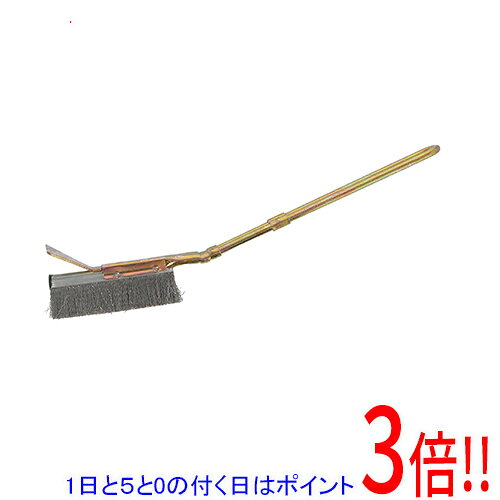 平日午前8時までにご注文・決済完了で提携倉庫より当日出荷いたします。なお、北海道・沖縄・離島の方は出荷まで2日〜7日かかります。予めご了承ください。ご注文・お支払い後は商品の手配を行いますのでのキャンセルはお受けできません。 代金引換のご注文はお受けできません。固まった汚れなども強力にはがせるヘラ付のチャンネルブラシです。サビ落とし・バリ取り・ペンキはがしなどの作業。ブラシ先端部は樹脂コートで、キズつけにくく、毛の抜けを軽減します。ブラシ先端に金属ヘラがついており、こびりついた汚れやさびをスクレパーが無くても強力に除去できます。ブラシはスタンダードな♯6サイズです。ハンドル部はさびにくいユニクロメッキ仕上げです。●ブラシ：幅約6mm×高さ約25mm(毛丈18mm)。●ステン。●ハンドル：鉄・ユニクロメッキ。パッケージ台紙の用途や注意事項をよく読み、ご理解のうえご使用ください。※返品についてはこちらをご覧ください。　