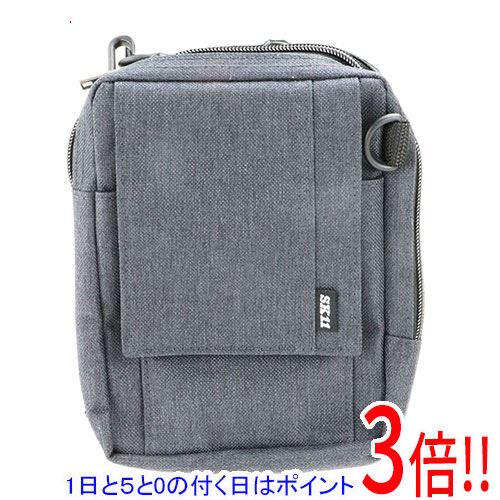 平日午前8時までにご注文・決済完了で提携倉庫より当日出荷いたします。なお、北海道・沖縄・離島の方は出荷まで2日〜7日かかります。予めご了承ください。ご注文・お支払い後は商品の手配を行いますのでのキャンセルはお受けできません。 代金引換のご注文はお受けできません。ワークから普段使いまで活躍してくれる小物ケースです。携帯用品の収納。ファスナー付きのメインポケットです。フタ付きの前面ポケットです。ベルト通し付きです(ベルト幅60mmまで)。D環付きです。カラビナ付きです。●カラー：ダークグレー。●ベルト付き。●ポリエステル。●塩ビ。※返品についてはこちらをご覧ください。　