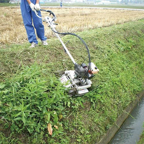 セフティ-3 自走式傾斜地草刈機用替刃純正 SSP-260 4ホンセット
