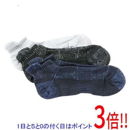 樂天商城 - 【1日と5.0のつく日、18日はポイント3倍！】[受発注]SK11 TZ抗菌消臭ショート靴下 3P 25-27CM