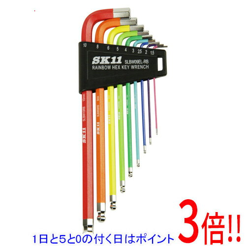 樂天商城 - 【1日と5.0のつく日、18日はポイント3倍！】SK11 レインボー六角棒レンチセット SLBW09EL-RB