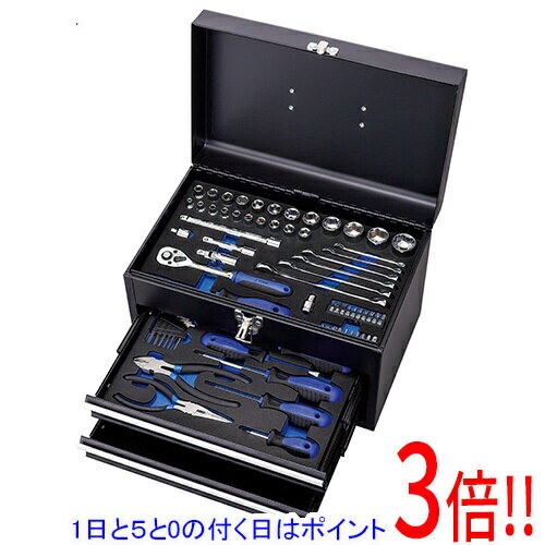 【1日と5.0のつく日、18日はポイント3倍！】[受発注]E-Value 整備工具セット ミニチェスト EST-2670BK