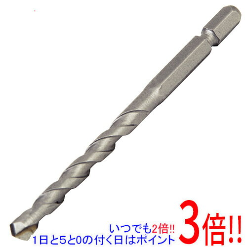 平日午前8時までにご注文・決済完了で提携倉庫より当日出荷いたします。なお、北海道・沖縄・離島の方は出荷まで2日〜7日かかります。予めご了承ください。ご注文・お支払い後は商品の手配を行いますのでのキャンセルはお受けできません。 代金引換のご注文はお受けできません。インパクトドライバーでモルタル・ブロック・石膏・ボードへ穴あけできるます。モルタル・ブロック・石膏・ボードへの穴あけ作業。硬度があり、耐摩耗性に優れた超硬チップを採用した切削刃ですから高い精度の高速度の穴あけができます。6.35mmの六角軸のため、インパクトドライバーにワンタッチで取付け可能です。●サイズ：6.4mm。●6.35mm六角軸。●使用機種：回転ドリル・充電ドリル(9.6V以上)・インパクトドライバー。●適応材(回転ドリル使用時)：ブロックレンガ○・モルタル◎・ALC◎・FRP○・タイル○。●刃先：超硬チップ。回転専用刃ですのでコンクリートへの穴あけはできません。コンクリート・磁器タイル・石材・ホーロー・金属にご使用になる場合は、それぞれ専用のドリル刃をご使用下さい。※返品についてはこちらをご覧ください。　