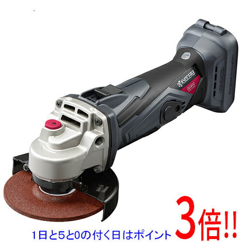 メーカー受発注によりご注文後のキャンセルはお受けできません。快適な使いやすさを追求、100V並みのパワーを実現した18Vハイパワーモデルです。溶接面の研削・サビ取り、鉄・青銅等のバリ取り・サビ取り、鉄、ステンレス等の切断作業。直径58mmの握り径と後部を絞り込んだグリップ形状で、手になじむ握りやすさを実現しました。切断時に切り込み深さを一定に保てる、丸形スリムギヤヘッドです。丸形スリムギヤヘッドの高さをさらに低くし作業性が向上しました。本体の異常をLEDでお知らせする安心保護機能付きです。優れた防じん性能で、耐粉塵性能が向上しました。●握り径：58mm。●砥石径：(外径)100mm×(内径)15mm。●定格速度：10000min-1。●本体サイズ：長さ307×幅118×高さ122mm(電池パック含む)。●質量：1.5kg。●本体のみ。●ハウジング：PA。●ギヤケース：アルミ。●付属品：カニ目スパナ。取扱説明書をお読みの上、正しくお使いください。使用可能な砥石の厚みは6mmまでです。砥石は別販売品です。工具類や付属品は、取扱説明書に従って確実に取付けてください。作業直後の工具類、材料、切り屑などは非常に熱くなっているので、触れないでください。本体を作動させたまま床などに放置しないでください。※返品についてはこちらをご覧ください。　